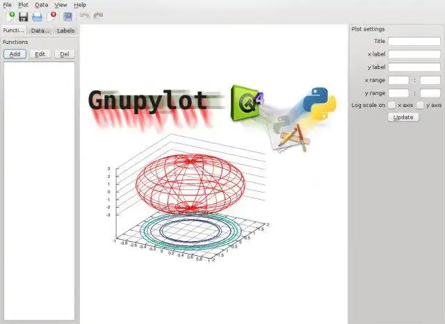 Téléchargez l'outil Web ou l'application Web Gnupylot pour exécuter Linux en ligne