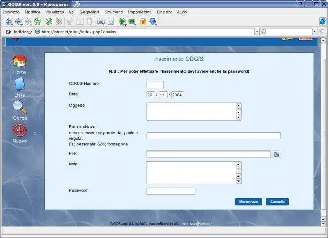 Download webtool of webapp GOGS