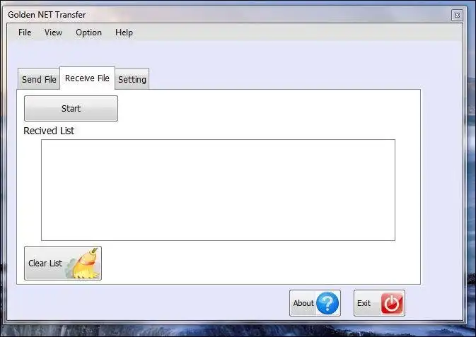 Download webtool of webapp Golden NET Transfer