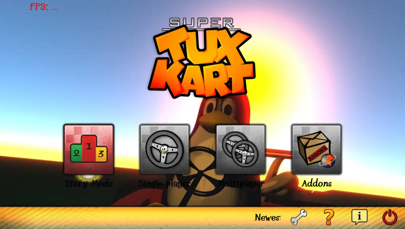 Supertuxkart용 웹 도구 또는 웹 앱 GOLD 테마를 다운로드하여 Linux 온라인에서 실행