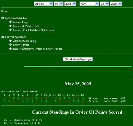 Download web tool or web app Golf Club Web