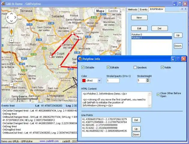 Загрузите веб-инструмент или веб-приложение Библиотека Google Maps