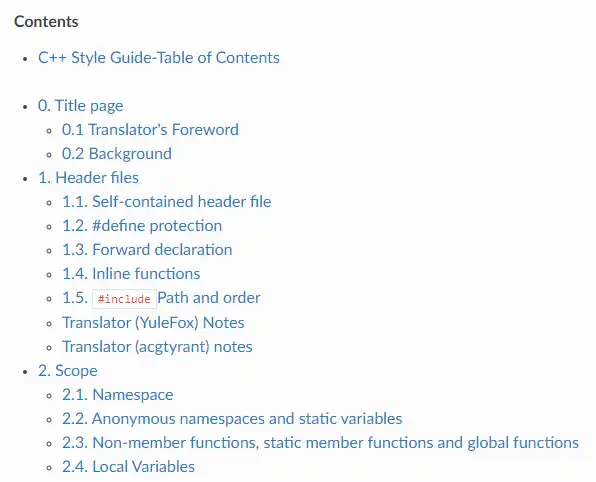 Télécharger l'outil Web ou l'application Web Google Open Source Project Style Guide