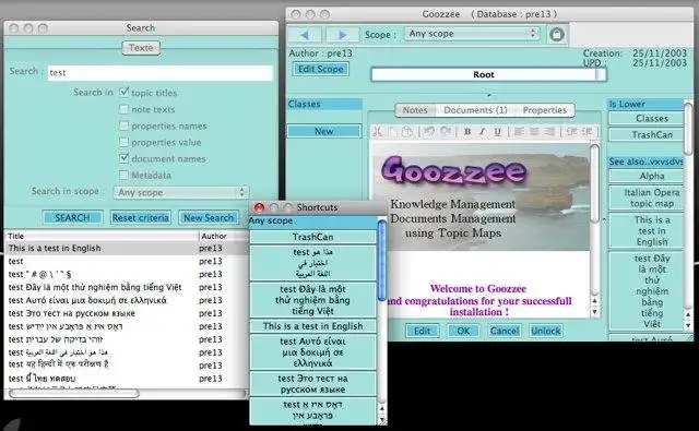 Download web tool or web app Goozzee