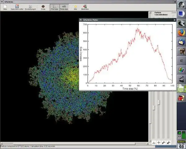 Завантажте веб-інструмент або веб-програму GParticles для роботи в Linux онлайн