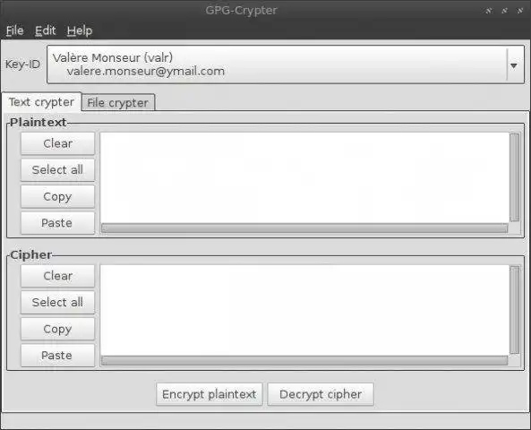 Descargue la herramienta web o la aplicación web GPG-Crypter