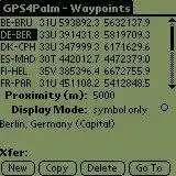 Download web tool or web app GPS4Palm