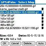 Muat turun alat web atau aplikasi web GPS4Palm untuk dijalankan di Linux dalam talian