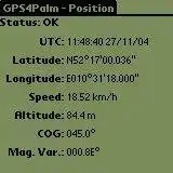 قم بتنزيل أداة الويب أو تطبيق الويب GPS4Palm للتشغيل في Linux عبر الإنترنت