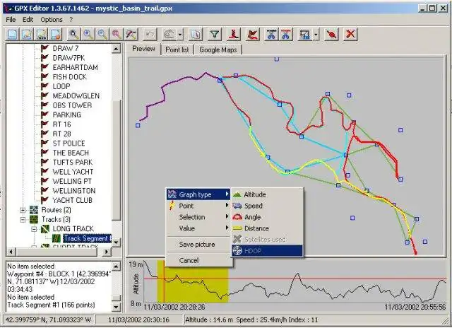 Scarica lo strumento Web o l'app Web GPX Editor per l'esecuzione in Windows online su Linux online