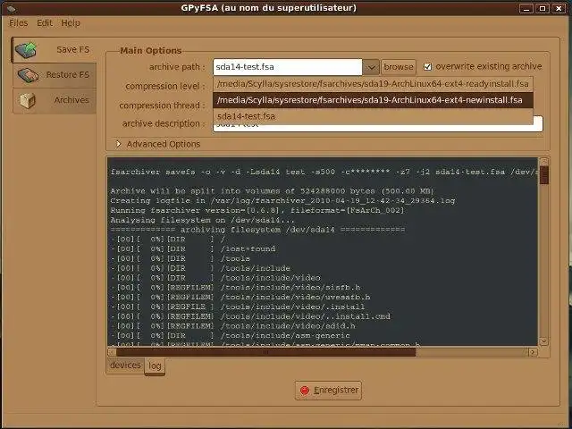 Download web tool or web app GPyFSA