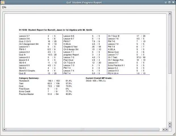 Download web tool or web app GradeL