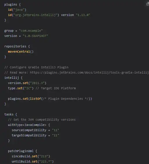 Muat turun alat web atau apl web Gradle IntelliJ Plugin