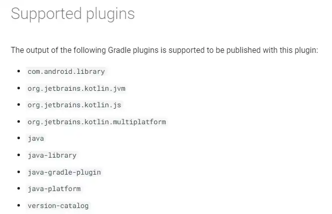 Download web tool or web app gradle-maven-publish-plugin