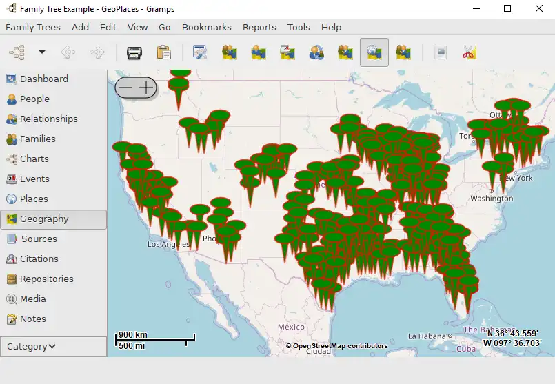 Download web tool or web app gramps