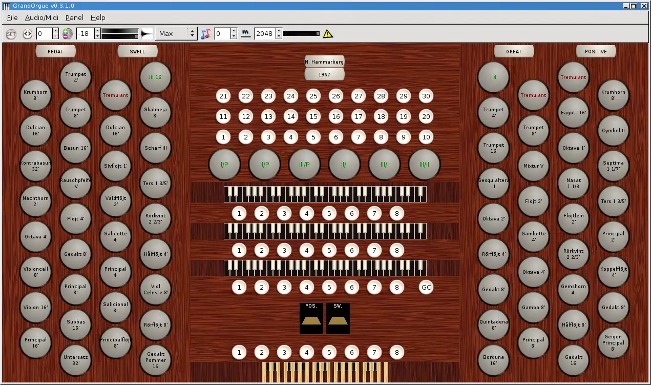 ดาวน์โหลดเครื่องมือเว็บหรือเว็บแอป GrandOrgue