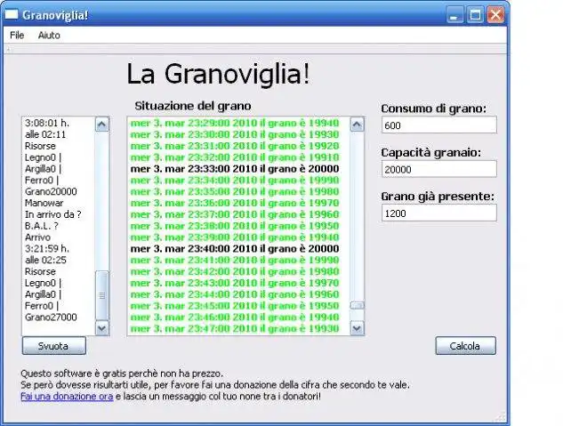 Descargue la herramienta web o la aplicación web granoviglia para ejecutar en Linux en línea