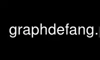 เรียกใช้ graphdefang.pl ในผู้ให้บริการโฮสต์ฟรีของ OnWorks ผ่าน Ubuntu Online, Fedora Online, โปรแกรมจำลองออนไลน์ของ Windows หรือโปรแกรมจำลองออนไลน์ของ MAC OS