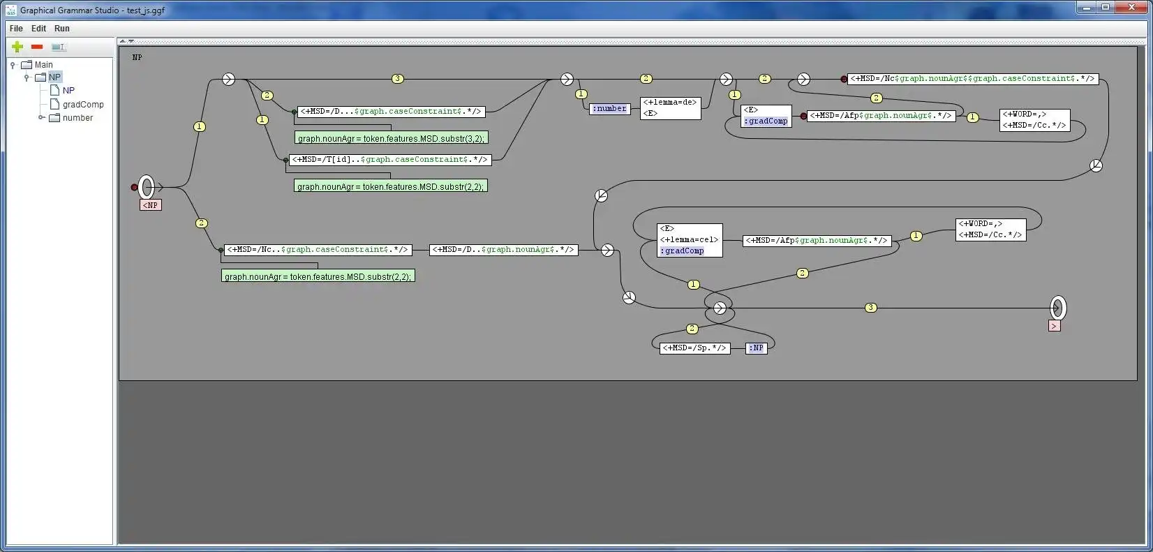 قم بتنزيل أداة الويب أو تطبيق الويب Graphical Grammar Studio