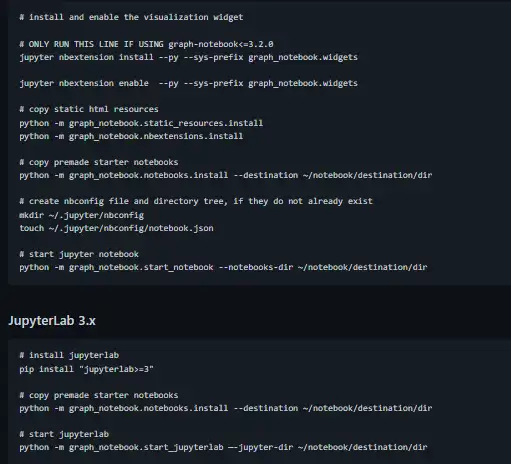 Laden Sie das Web-Tool oder die Web-App Graph Notebook herunter