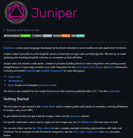Download web tool or web app GraphQL Juniper