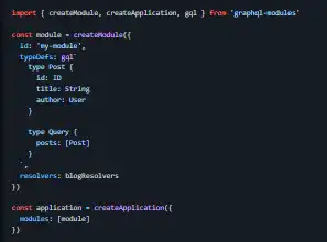 Download web tool or web app GraphQL Modules