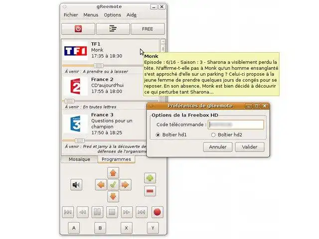 Download web tool or web app gReemote télécommande Free