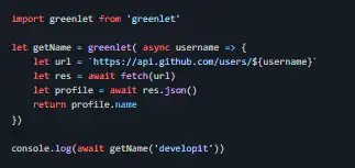 Download web tool or web app Greenlet