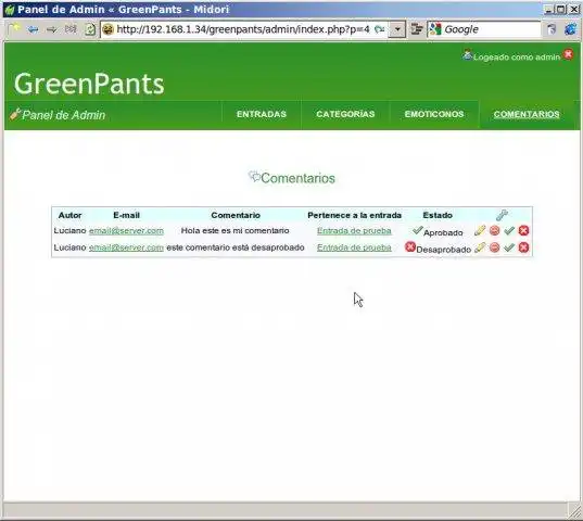 ດາວໂຫຼດເຄື່ອງມືເວັບ ຫຼືແອັບເວັບ GreenPants
