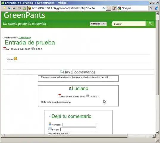 Download web tool or web app GreenPants