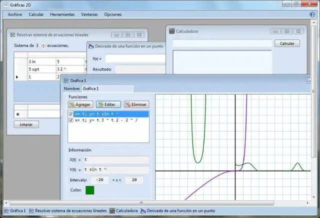 Download web tool or web app Gráficas 2D to run in Linux online