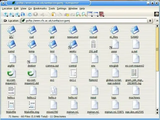 Download web tool or web app Grid-Enabled Desktop Environments