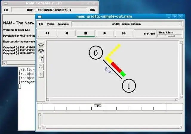 Download web tool or web app Grid Network Simulation using NS2