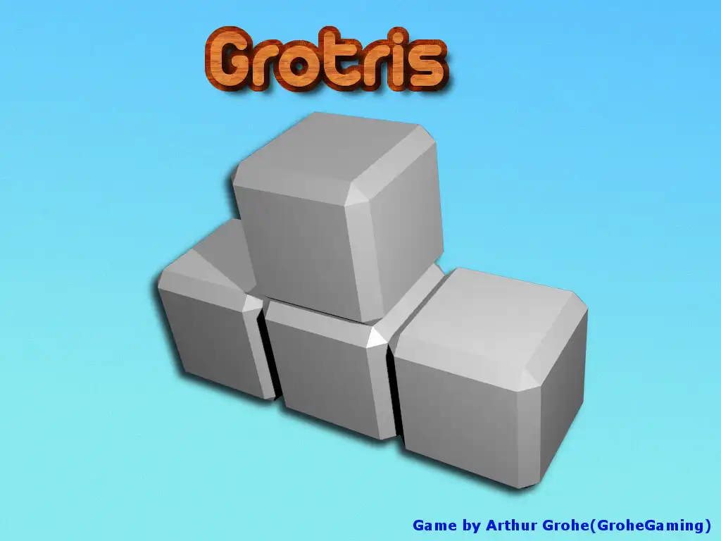 下载 Web 工具或 Web 应用程序 Grotris 以在 Linux 中在线运行