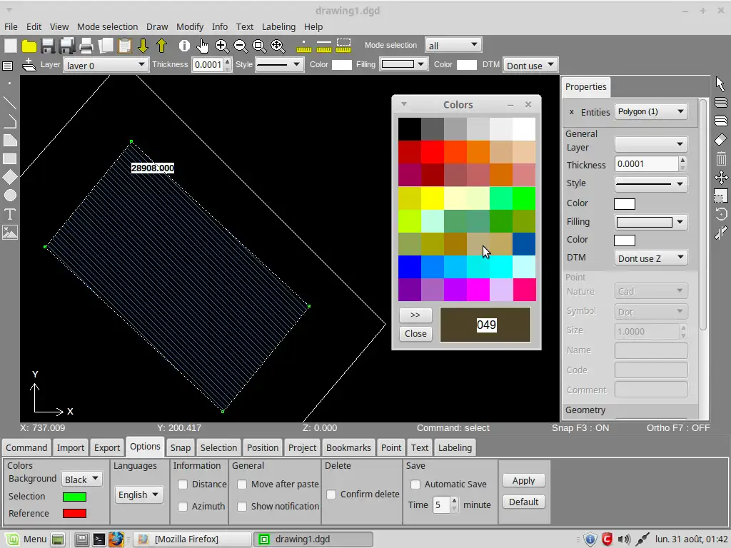 Téléchargez l'outil Web ou l'application Web groundcad pour l'exécuter sous Windows en ligne sur Linux en ligne