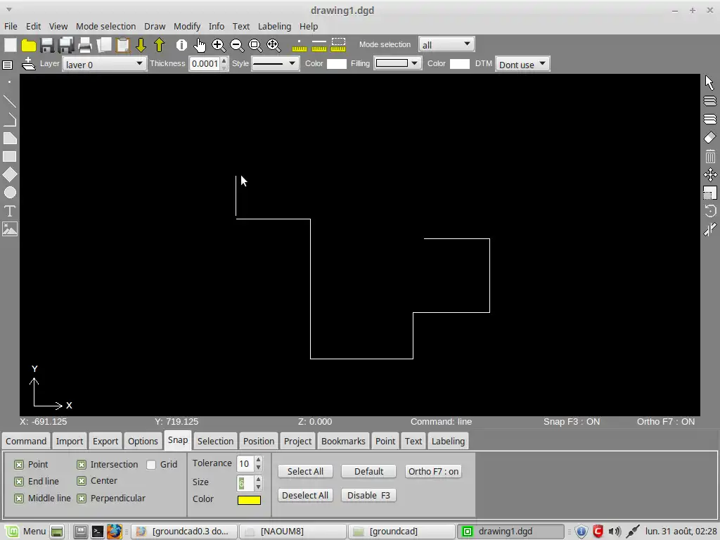 Download web tool or web app groundcad to run in Windows online over Linux online