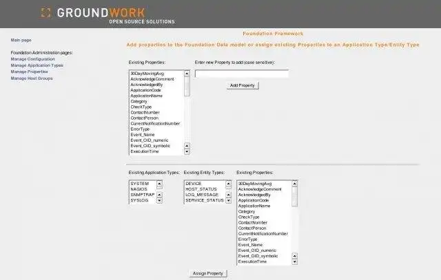 Download web tool or web app GroundWork Foundation