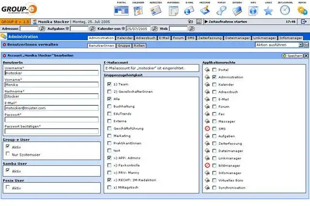 Download web tool or web app GROUP-E Collaboration Software