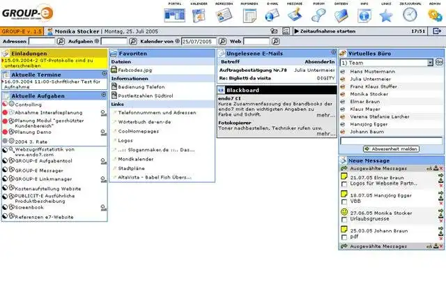 Download web tool or web app GROUP-E Collaboration Software
