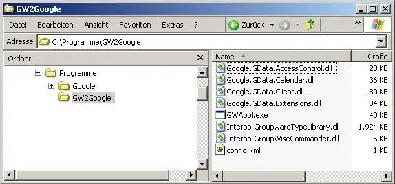 Web aracını veya web uygulamasını Groupwise'ı Google Takvim'e indirin