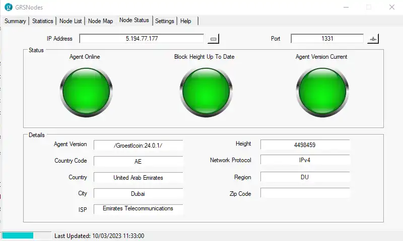 ابزار وب یا برنامه وب GRSNodes را دانلود کنید