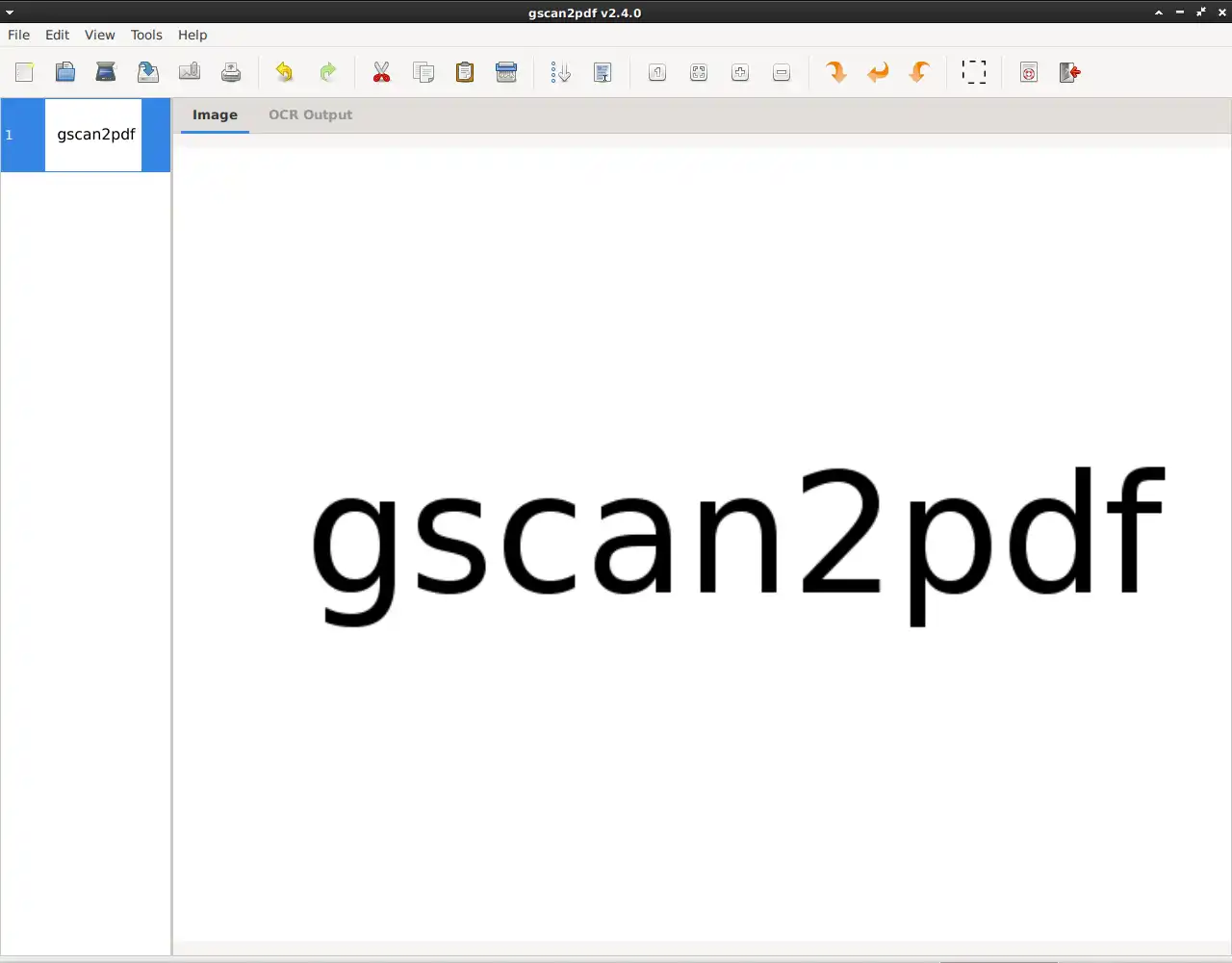 Download web tool or web app gscan2pdf