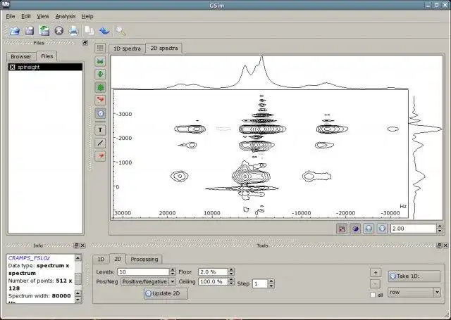 Download web tool or web app GSim - tool for NMR spectroscopy