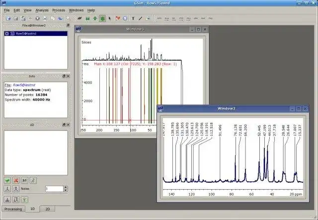 Baixe a ferramenta da web ou o aplicativo da web GSim - ferramenta para espectroscopia de NMR