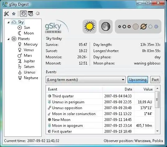 ابزار وب یا برنامه وب gSky Digest را دانلود کنید