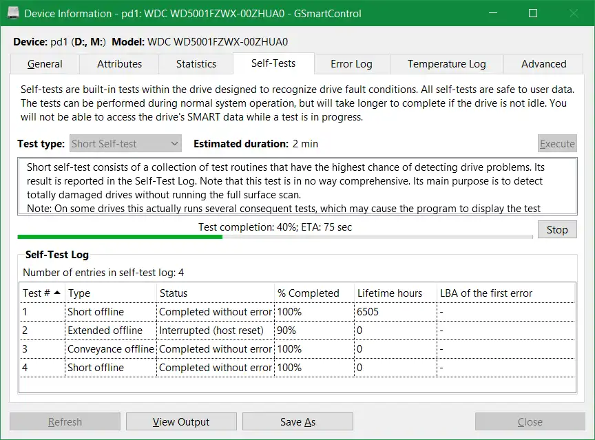 ওয়েব টুল বা ওয়েব অ্যাপ GSmartControl ডাউনলোড করুন