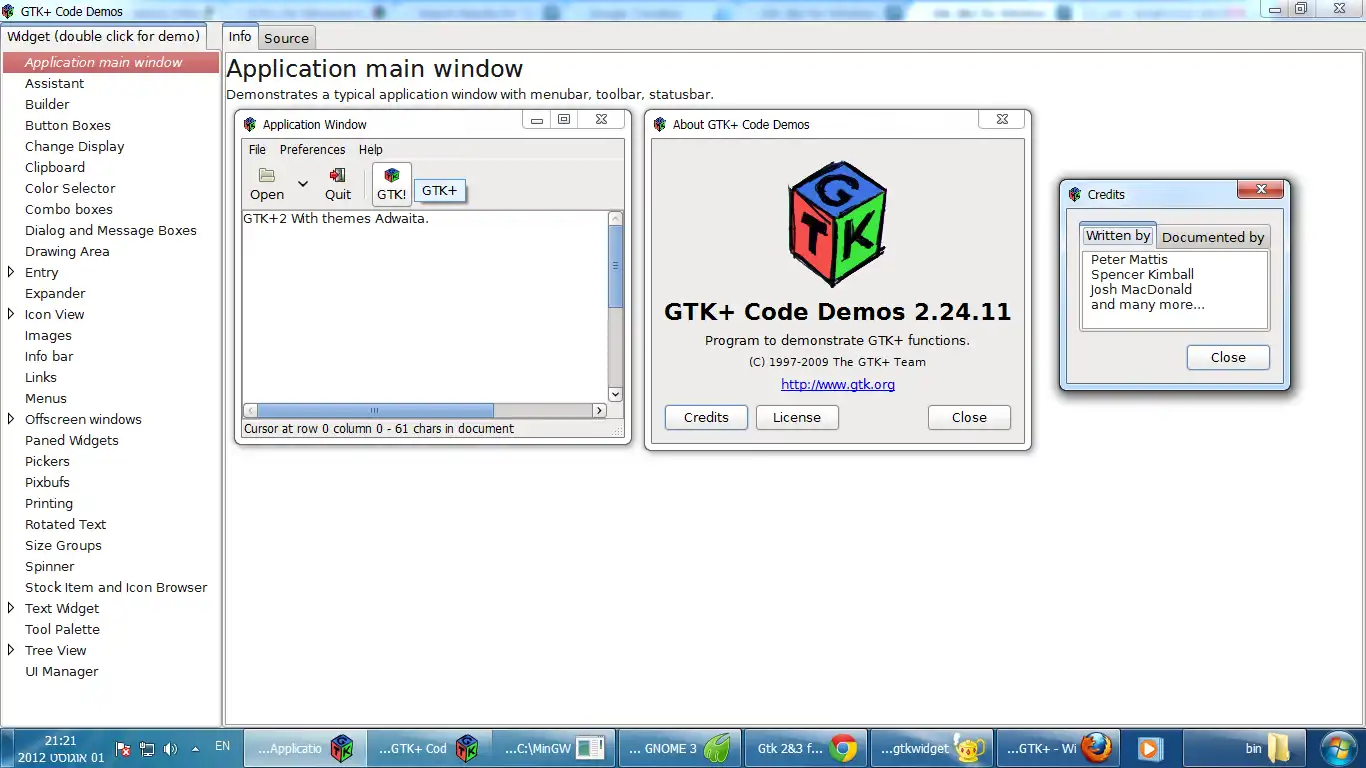 Tải xuống công cụ web hoặc ứng dụng web GTK + dành cho Windows (MinGW)