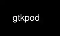 Jalankan gtkpod di penyedia hosting gratis OnWorks melalui Ubuntu Online, Fedora Online, emulator online Windows, atau emulator online MAC OS