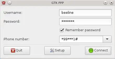 Завантажте веб-інструмент або веб-програму GTK PPP