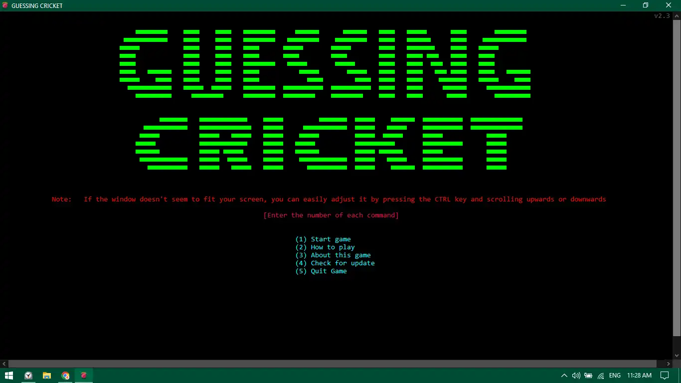Завантажте веб-інструмент або веб-програму Guessing Cricket